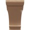 Ekena Millwork 12"W x 36"D x 24"H Classic Hughes Rough Cedar Woodgrain TimberThane Corbel, Primed Tan CORUR12X36X24HUGRCPR - alternate 3